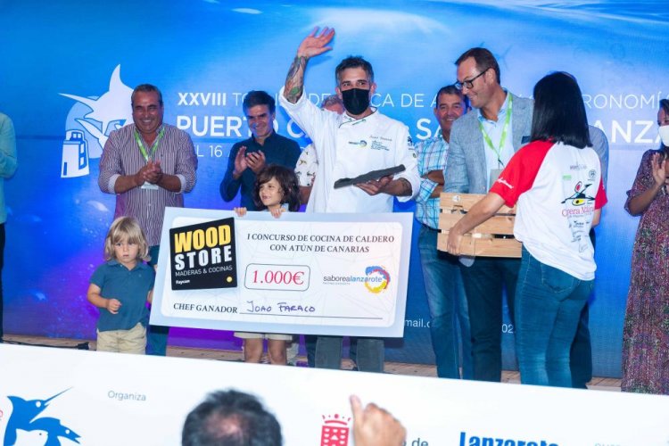 El cabildo felicita a los ganadores del XXVIII Torneo de pesca Puerto Calero Saborea Lanzarote