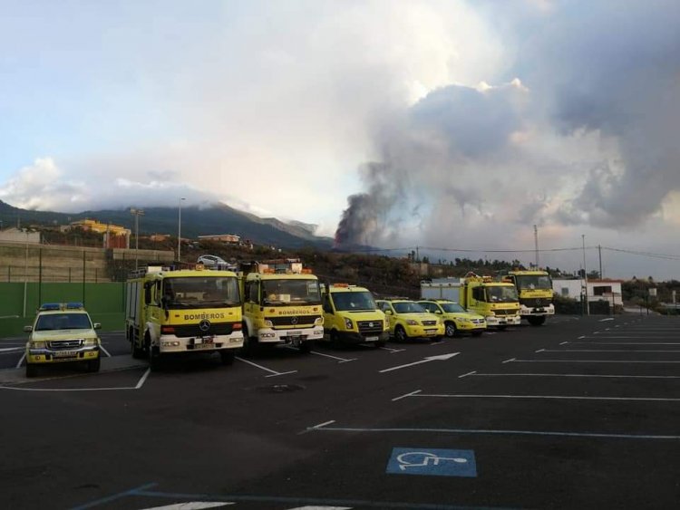 Gran Canaria envía 41 efectivos de emergencias a La Palma