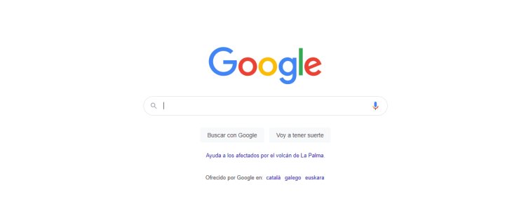 Google añade un enlace para ayudar a los afectados de La Palma
