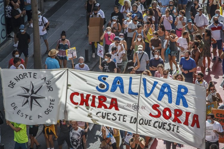 Un colectivo ecologista denuncia en la Fiscalía las obras del Salto de Chira