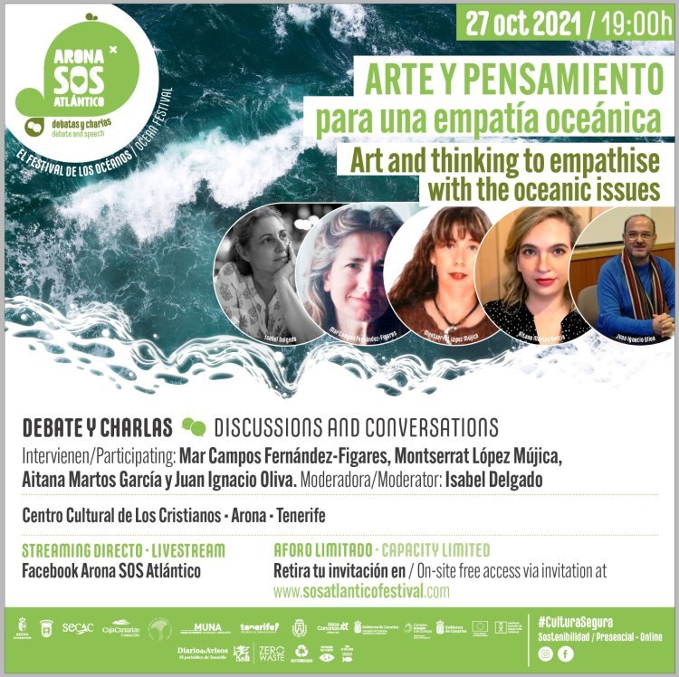 Arona SOS Atlántico propone la ecocrítica y la ecoliteratura para defender el ecosistema marino