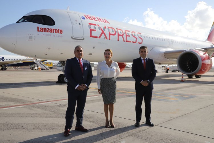 Lanzarote será el nombre del avión de Iberia Express más sostenible de su flota