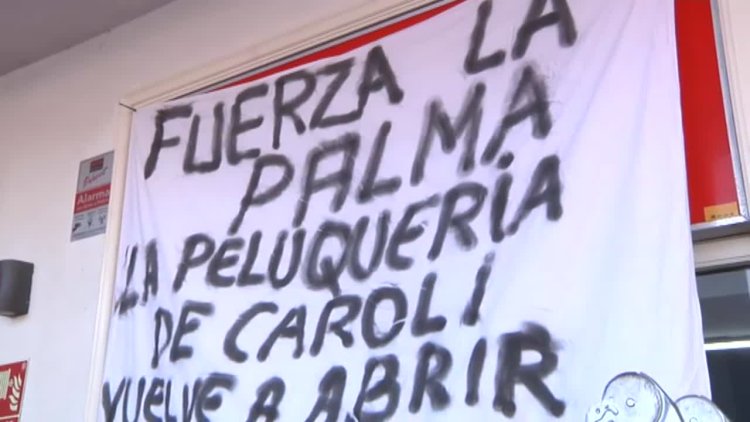 El Equipo A reaparece en La Palma con una nueva acción solidaria