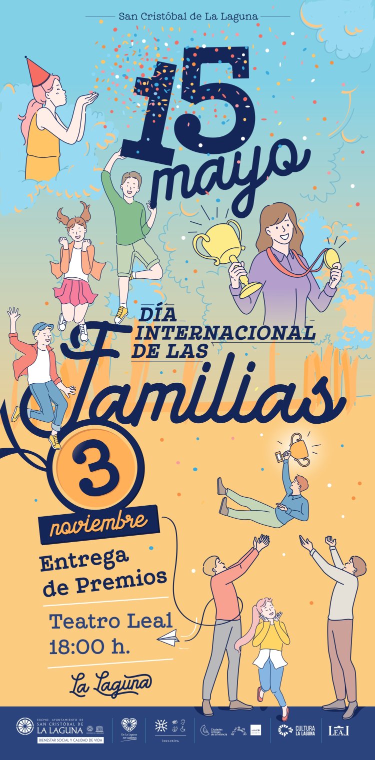 La Laguna entrega los premios del concurso artístico literario sobre las familias y los derechos de la infancia