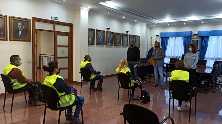 San Juan de la Rambla refuerza la limpieza de la zona rural de Medianías
