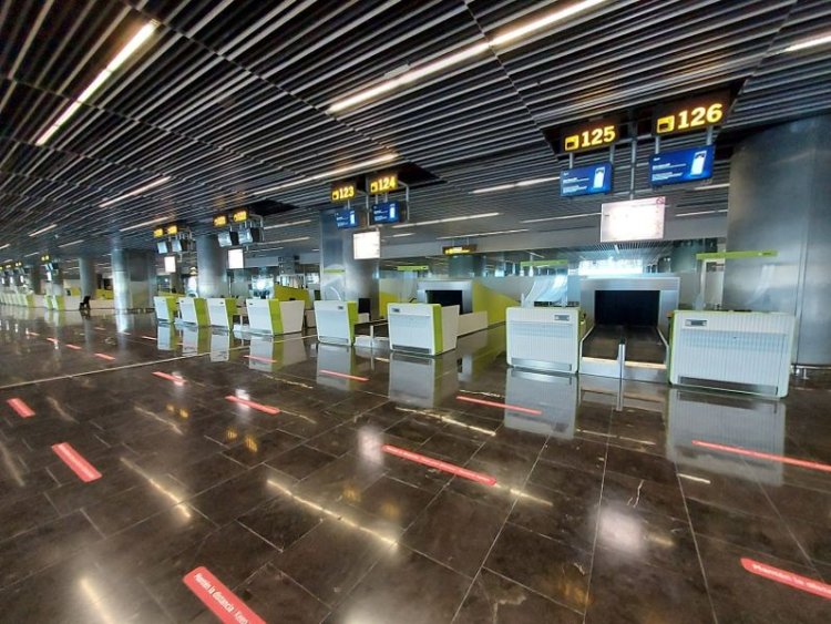 El Aeropuerto de Gran Canaria estrena ocho nuevos mostradores de facturación