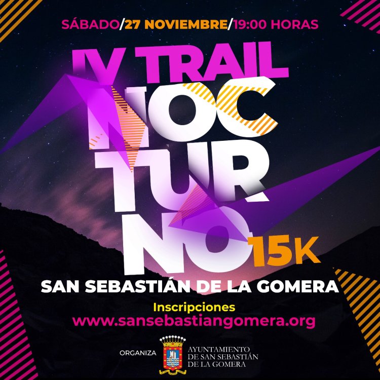 Regresa una nueva edición del Trail Nocturno de San Sebastián de La Gomera
