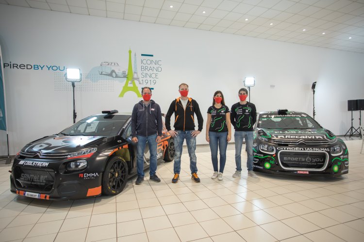 Citroën prepara su imponente ofensiva para la 45ª edición del Rally Islas Canarias