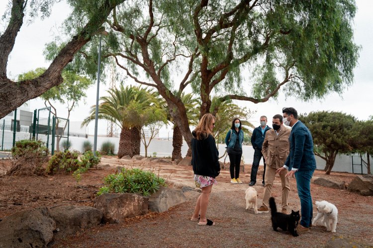La Laguna supera la docena de parques caninos con la apertura de un nuevo recinto en Las Furnias