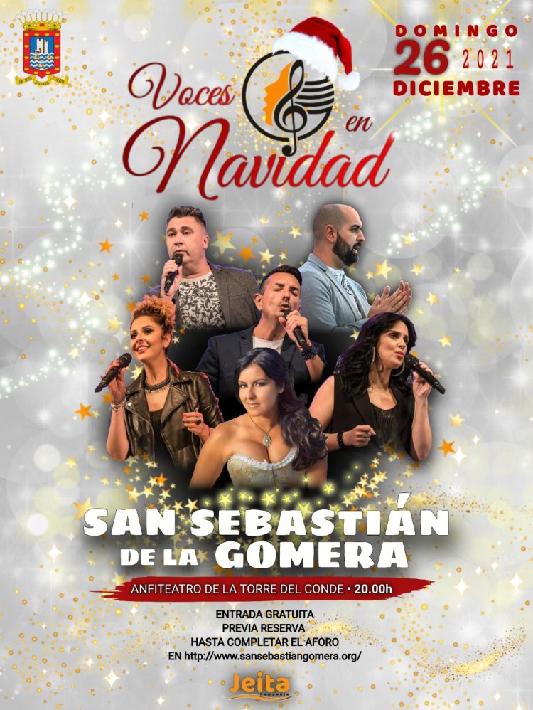 La capital gomera acoge el concierto ‘Voces en Navidad’