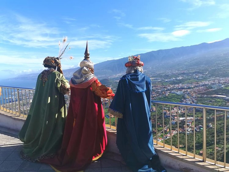 Los Reyes Magos llegarán este miércoles a Los Realejos para pasear por todos sus distritos