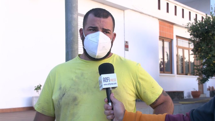 Aarón Ramos, vecino de El Paso, cuenta su regreso a casa tras ser desalojado por el volcán