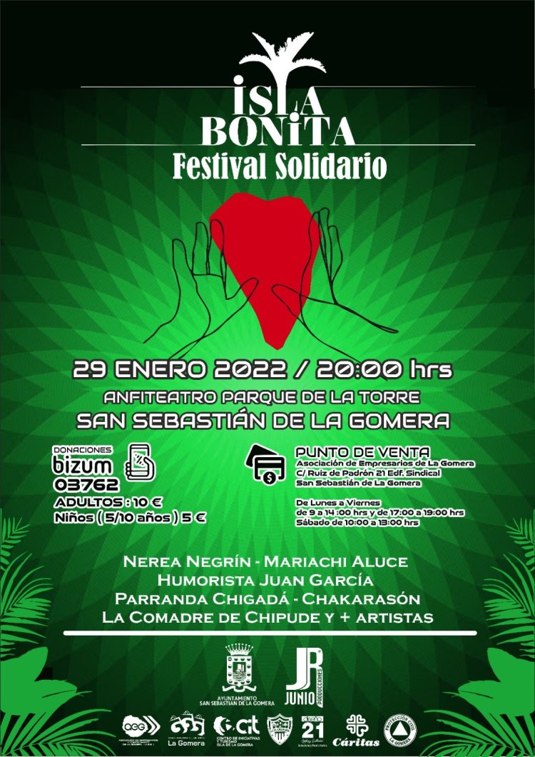 San Sebastián de La Gomera se prepara para la celebración del Festival Solidario ‘Isla Bonita’