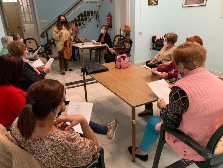 Arrancan talleres de música para mayores y personas con diversidad funcional en la capital gomera