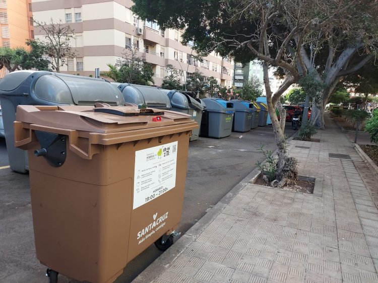 Santa Cruz de Tenerife recoge un 67,76 % más de residuos orgánicos que hace un año