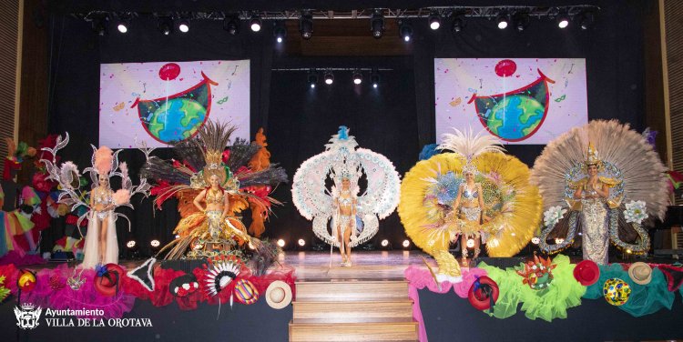 El Auditorio Teobaldo Power de La Orotava acogió “La vuelta al mundo en carnaval”