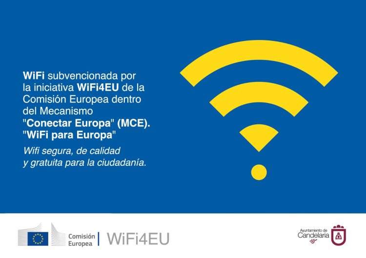 La iniciativa europea WiFi4EU ha dotado a Candelaria de 14 puntos WiFi gratuitos 