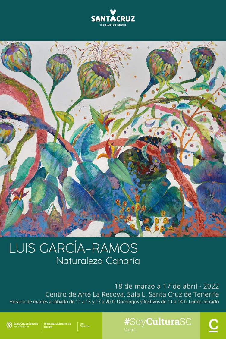 El Centro de Arte La Recova acoge la exposición del pintor Luis García-Ramos