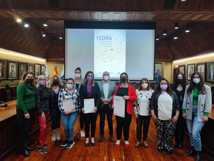 Puerto de la Cruz y Cabildo presentan el proyecto Yedra, de prevención y formación sobre violencia de género y discapacidad