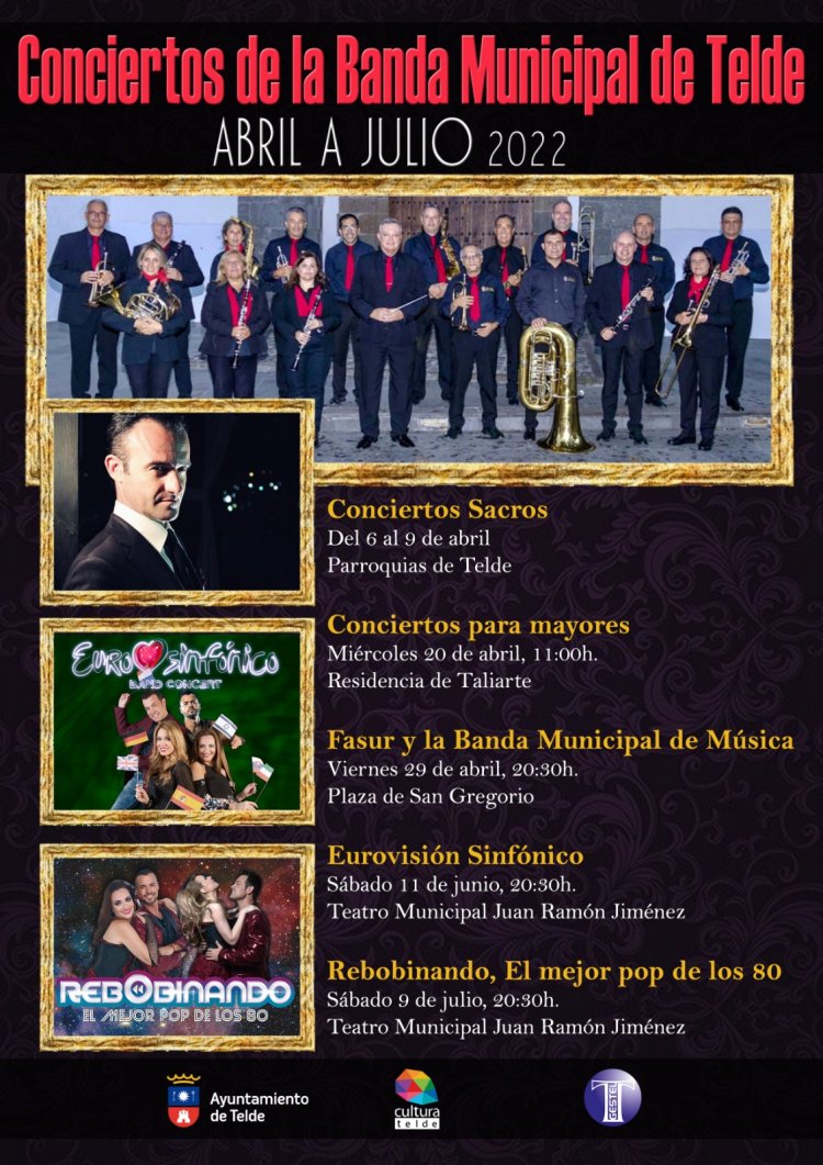 La Banda Municipal ofrece esta semana cuatro conciertos de música sacra en barrios de Telde