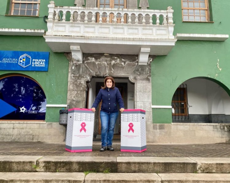 El Ayuntamiento de El Rosario se suma al proyecto "Papeleras solidarias" de Fundación Carrera por la Vida
