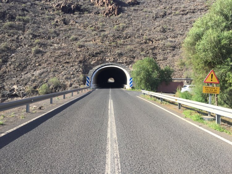 9,6 millones en cinco años para iluminación carreteras y túneles Gran Canaria