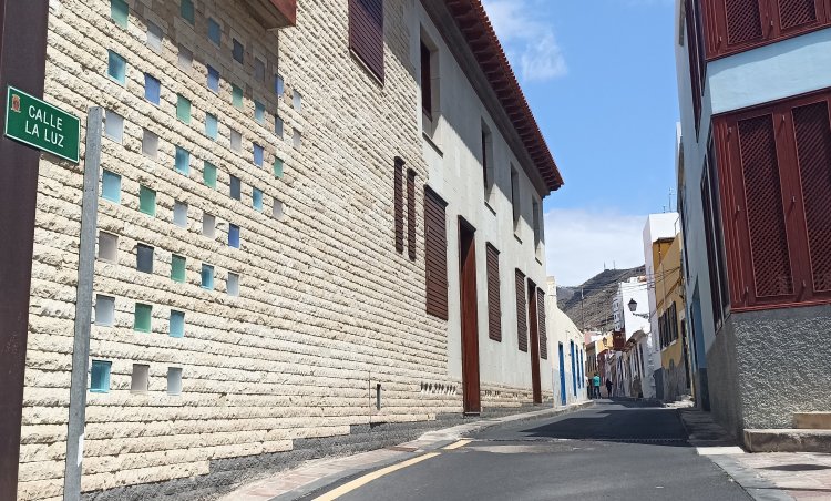 Comienzan las obras de urbanización en las Calles La Luz y El Peligro en San Sebastián de La Gomera