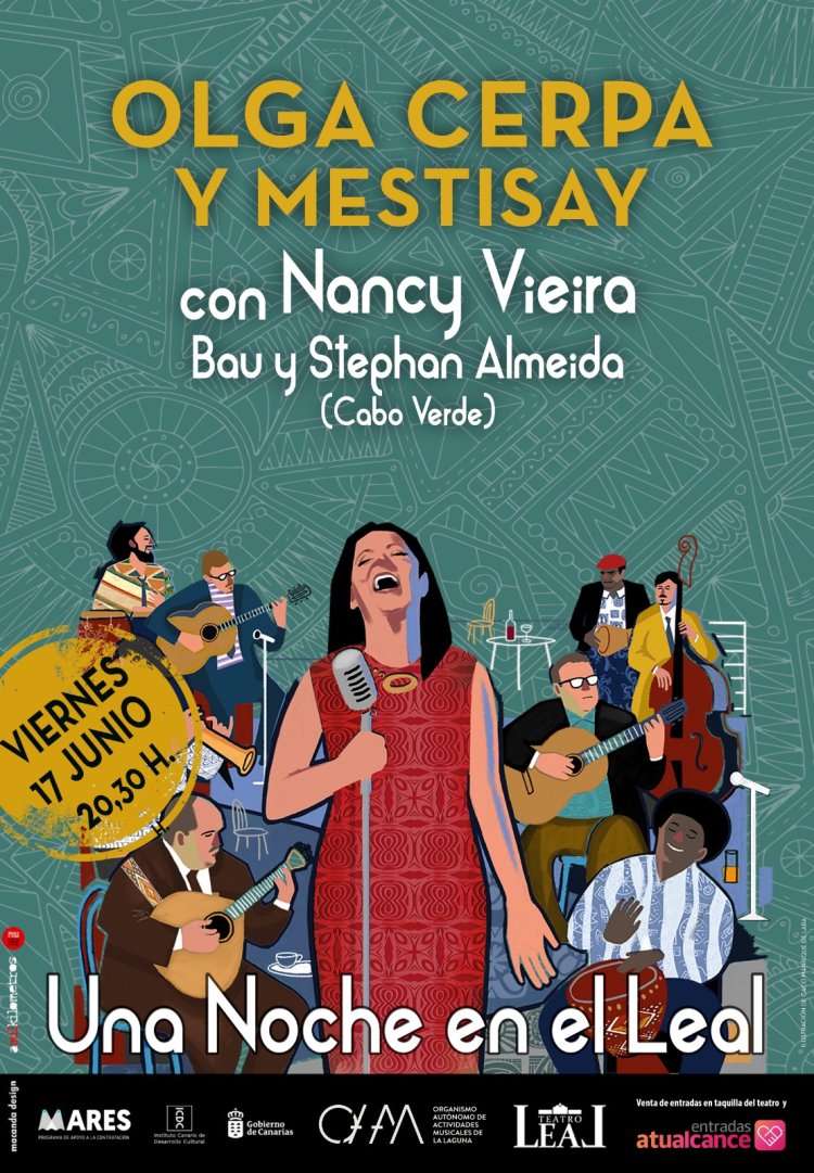 La música canaria y caboverdiana se unen en ‘El sueño de Cabo Verde’, con Olga Cerpa y Mestisay y otros artistas referentes