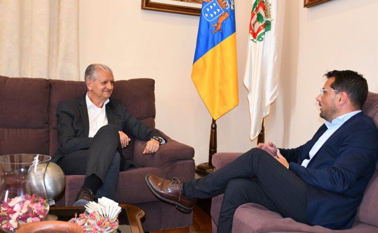 El alcalde de Los Realejos ya ha realizado sendas visitas oficiales a sus homólogos de La Orotava y Puerto de la Cruz