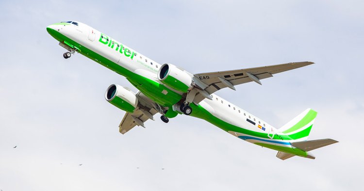 Binter batió su récord histórico de pasajeros en Vigo el pasado mes de junio