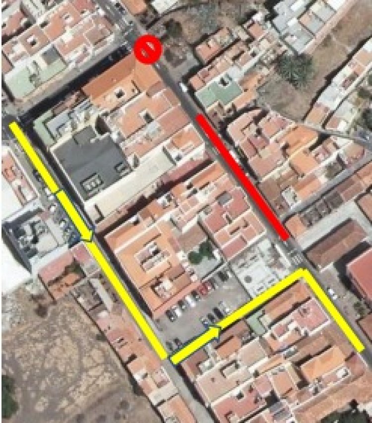 El Ayuntamiento de San Sebastián de La Gomera informa sobre corte de vía en la Calle Real