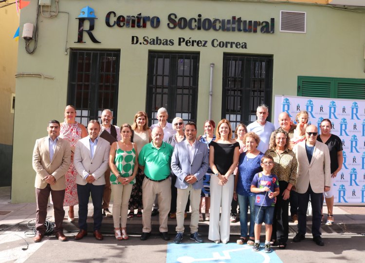 Sabas Pérez Correa da nombre al Centro Sociocultural de Icod el Alto de los Realejos
