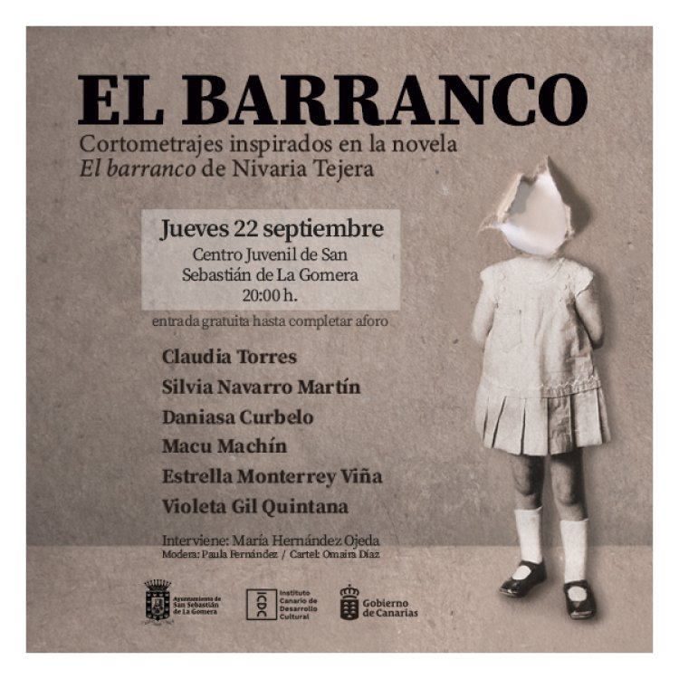 San Sebastián de La Gomera acoge la presentación de la novela ‘El Barranco’