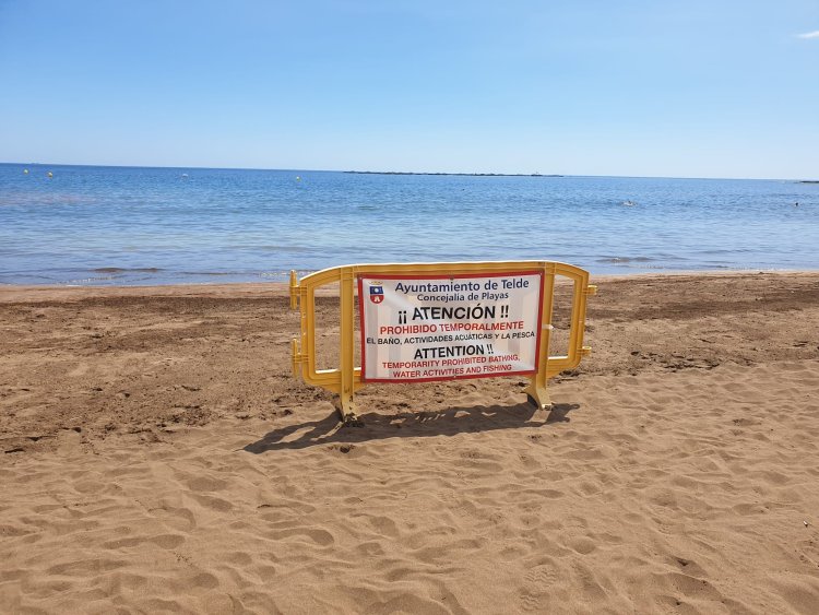 Telde cierra al baño de manera preventiva y  provisional las playas de Salinetas, Tufia, Ojos  de Garza y Aguadulce 