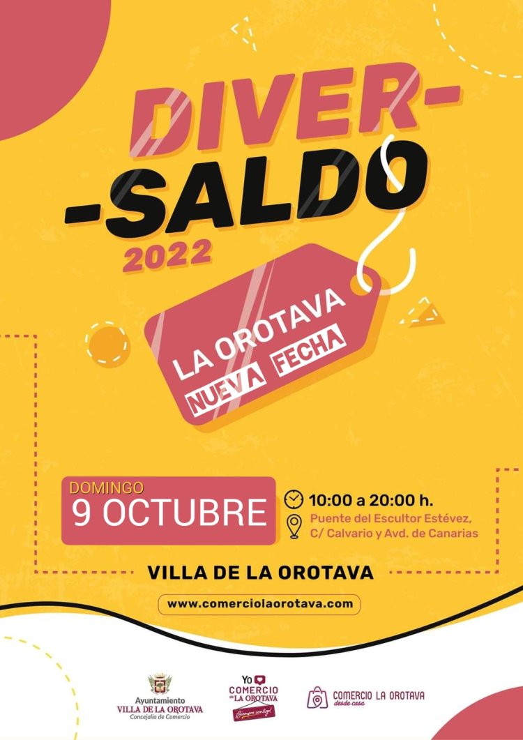 El Orotava Beer Festival y DiverSaldo se trasladan para el 8 y 9 de octubre
