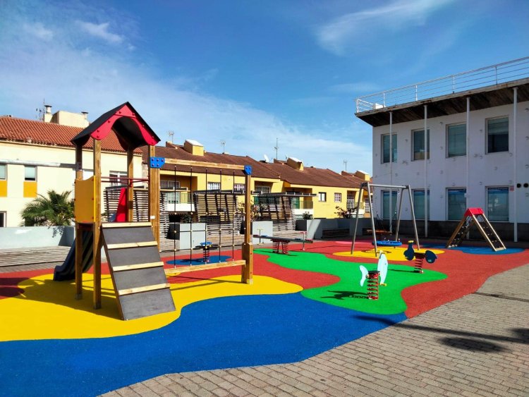 Nuevo parque infantil en El Sauzal