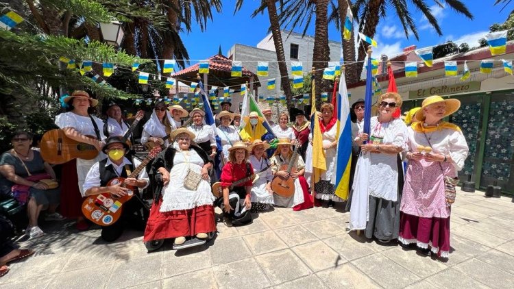San Sebastián de La Gomera rinde homenaje a la Asociación de la Tercera Edad y Pensionistas Iballa