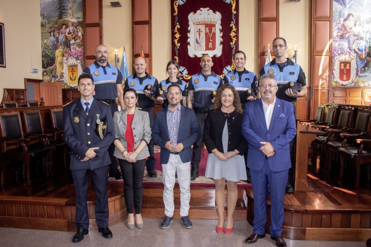 Toman posesión 6 nuevos agentes del cuerpo de Policía Local de Los Realejos