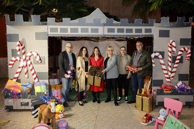 La ‘Casa de la Navidad’ de Telde ultima los  detalles para abrir sus puertas a las familias  este lunes
