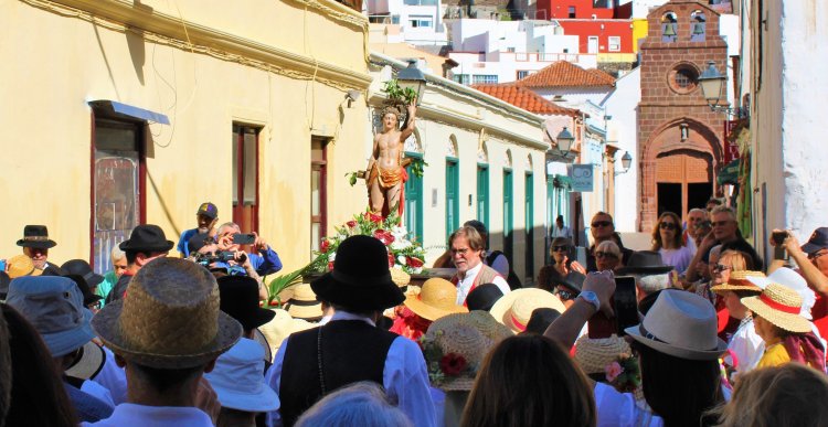 San Sebastián de La Gomera revivió por todo lo alto la festividad en honor a su Patrón