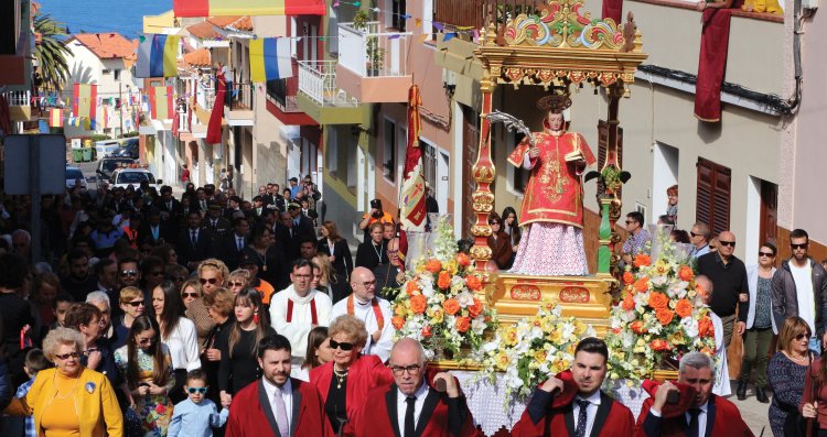 Los Realejos renueva su centenario voto a San Vicente Mártir por el fin de la ‘Peste de Landres’