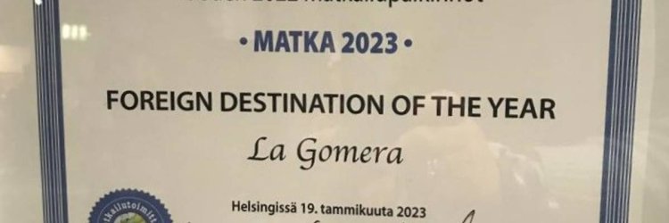 La Gomera, elegida como mejor destino extranjero por los periodistas finlandeses