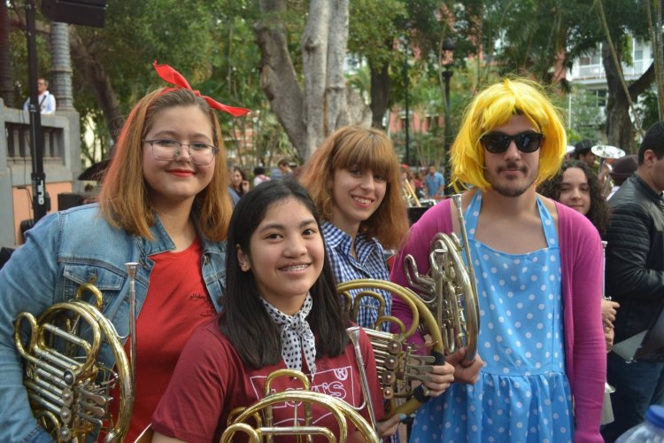 El Conservatorio Profesional lleva a cabo la III edición de ‘La música se mueve en Carnaval’ con las participación de más de 250 alumnos