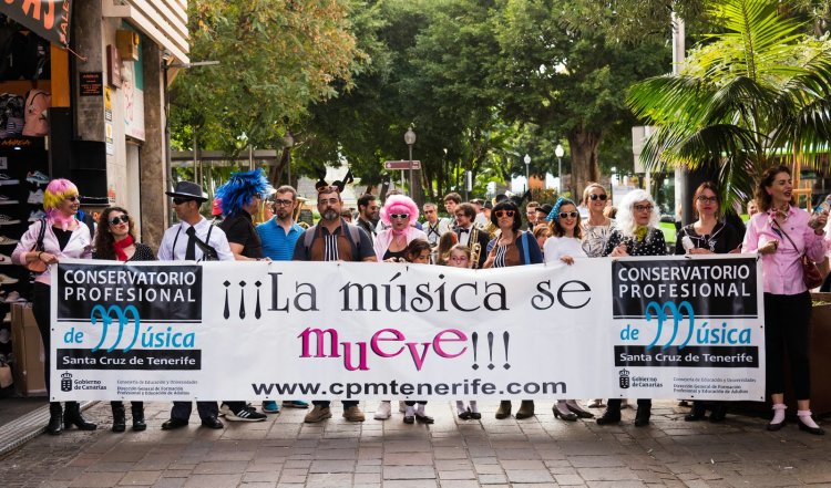 El Conservatorio Profesional sale a la calle con 'La música se mueve en Primavera'
