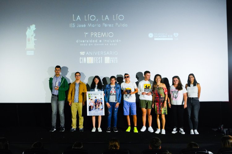 'SAI', de la EA Manolo Blahnik, de La Palma, logra el  Gran Premio de la décima edición de Cinedfest