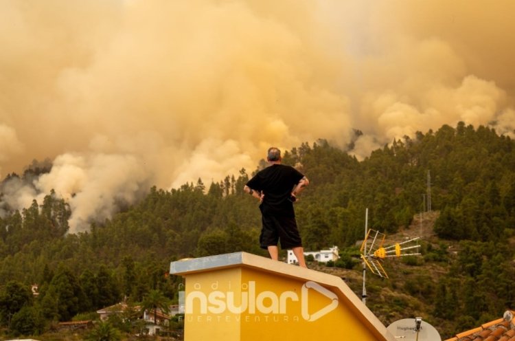 Controlado el incendio de La Palma, que baja a nivel 1 de emergencia