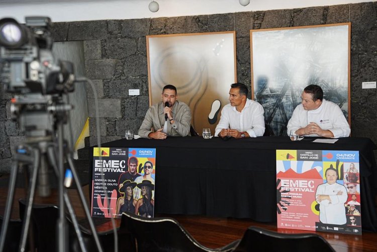 EMEC reunirá a Andrea Oliva, Mëstiza y Héctor Couto el próximo 4 de noviembre en el Castillo de San José