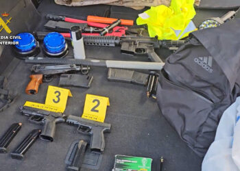 Detenida una organización armada que se hacía pasar por policías para robar a narcotraficantes