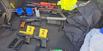 Detenida una organización armada que se hacía pasar por policías para robar a narcotraficantes