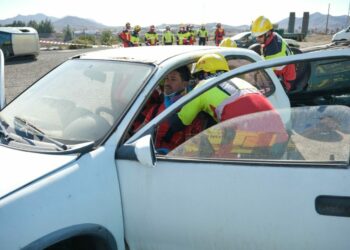 Los bomberos de Pájara, prevenidos y bien preparados para luchar contra incendios en interiores